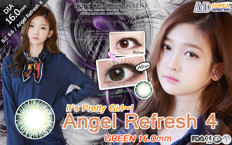 [6-Months] Angel Refresh Green (2pcs)