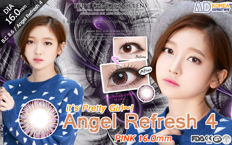 [6-Months] Angel Refresh Pink (2pcs)