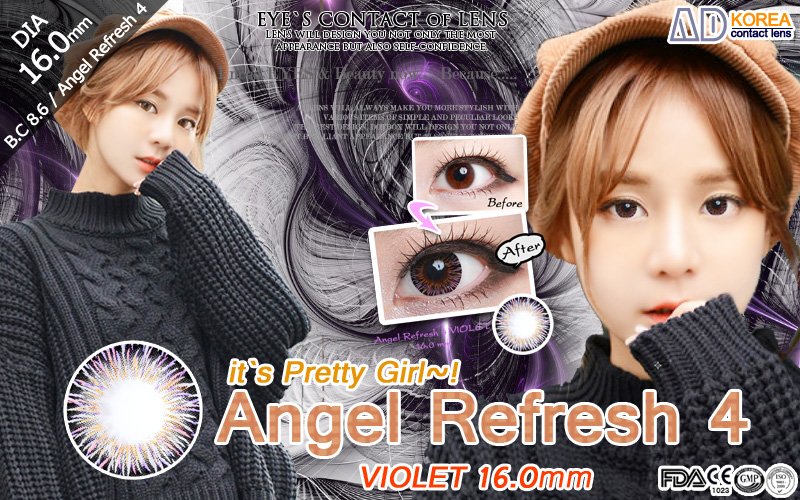 [6-Months] Angel Refresh Violet (2pcs)