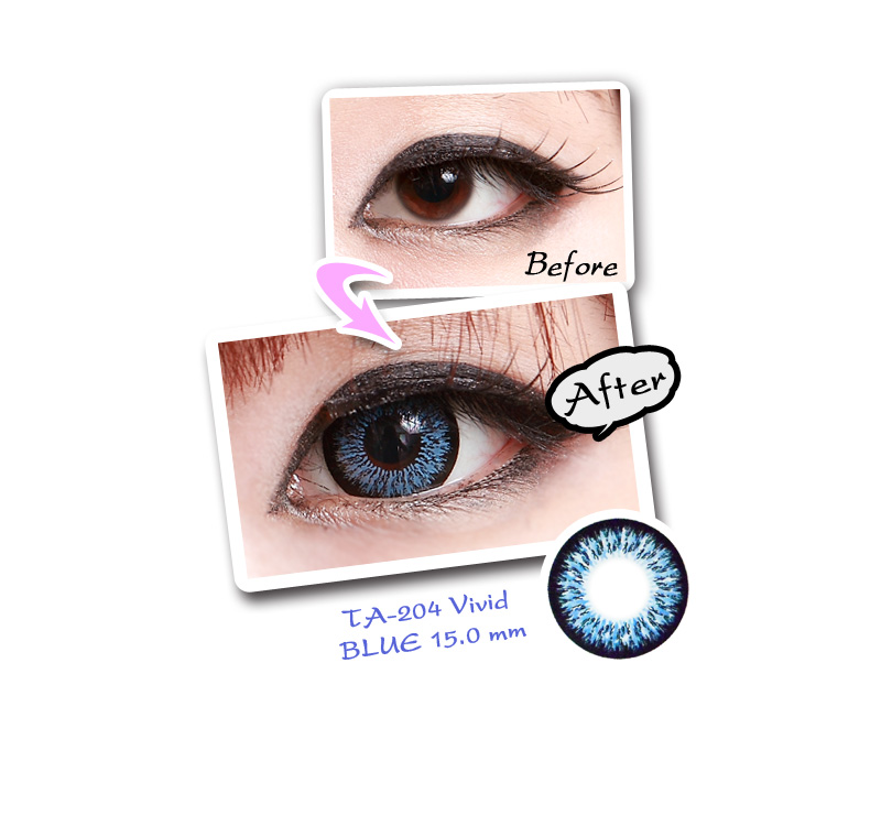 [6-Months] TA204 - Vivid Blue (2pcs)