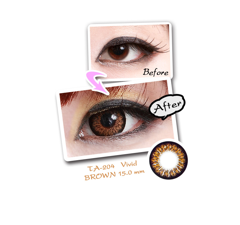 [6-Months] TA204 - Vivid Brown (2pcs)