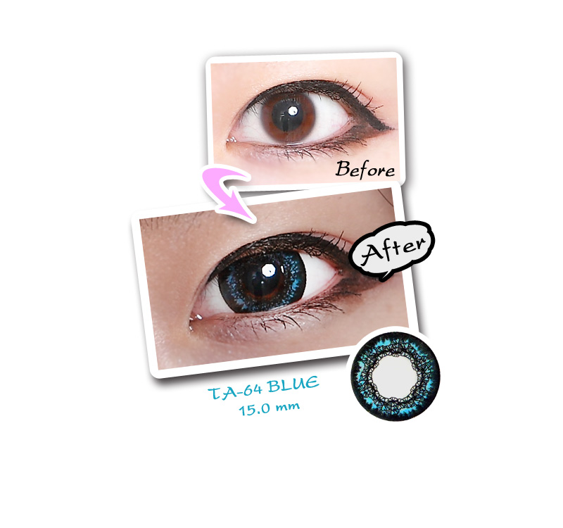[6-Months] Tania-64 Blue (2pcs)