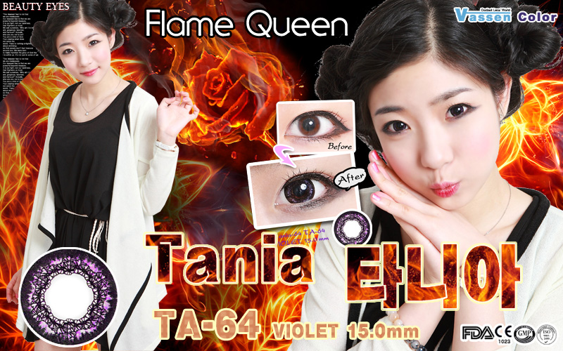 [6-Months] Tania-64 Violet (2pcs)
