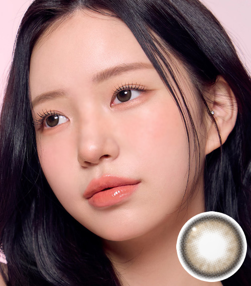 [1-Month] Big Lovel Ring Brown Silicone (2pcs)2